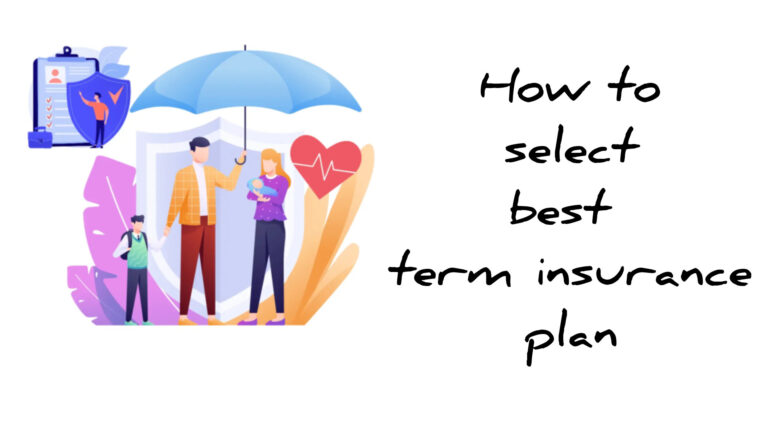 Best term insurance plan for 1 crore